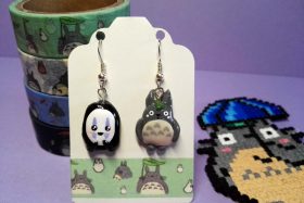 Pendientes Totoro y «Sin cara»